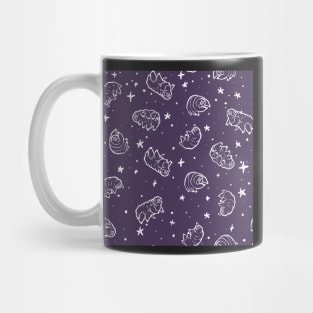 Tardigrades in Space (purple) Mug